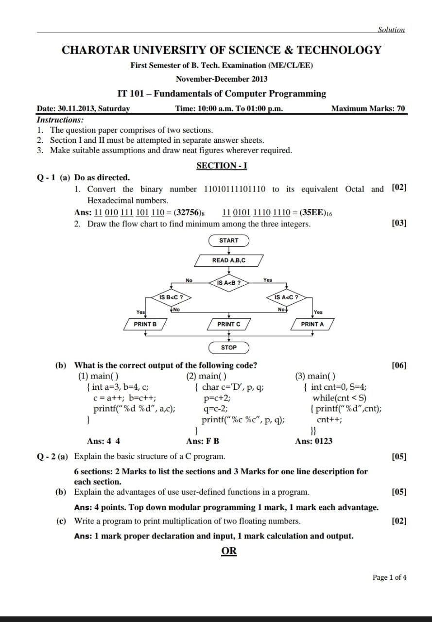 paper solution 3