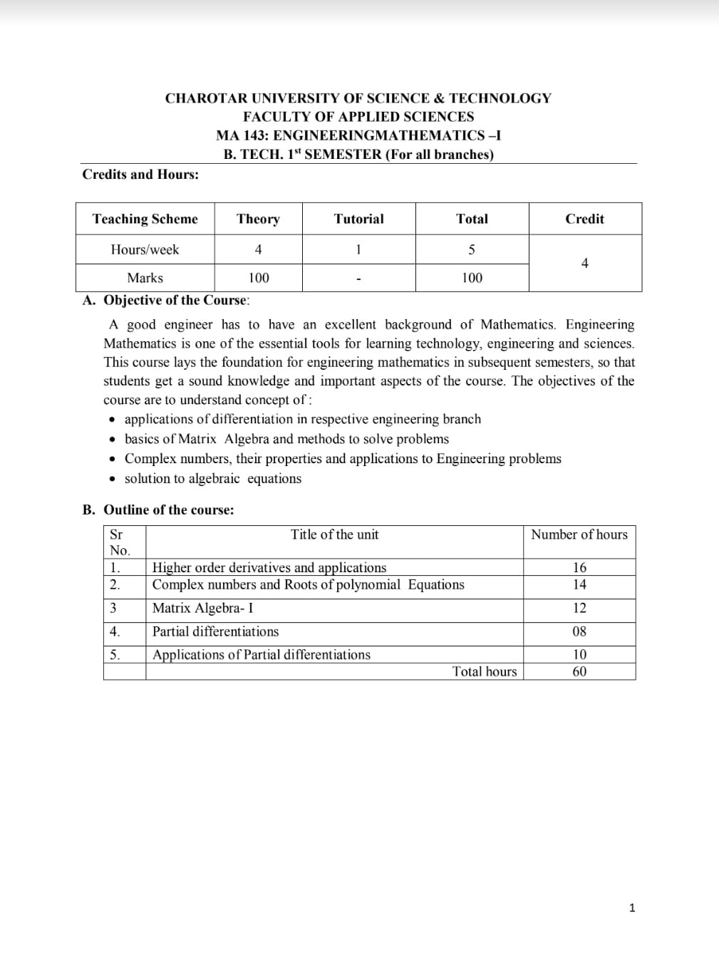 Syllabus